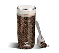 BigKing Barattolo Ermetico per Caffè Con Coperchio, Conservabile Sotto Vuoto e Record di Tempo, Con Cucchiaio in Acciaio Inox, Contenitore Ermetico per Caffè in Grani in Vetro Borosilicato (1700ml)