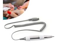BigKing Manipolo per Trapano Elettrico per Unghie, Fresa per Unghie Professionale, Electric Nail Art Drill Pen Portatile, Lima Unghie Elettrico per Pedicure, Smerigliatrice, Unghie (12V)