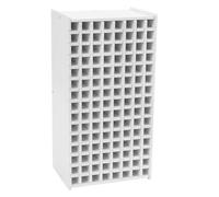 BigKing Porta Pennarelli, 17,5×13×34CM Organizzatore per Matite e Pennarelli in PVC, Portapenne con 120 Scomparti, Organizer Fisso per Penne, Matite Artificiali