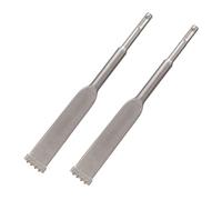 BigKing Scalpello a quattro denti SDS Plus in lega di acciaio - Scalpello per calcestruzzo, piastrelle, muratura e pietra (scalpello professionale per lavori di demolizione) (200 mm x 32 mm)