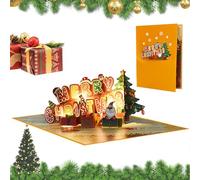 Biglietti 3D | Biglietto di auguri 3D con musica e luce, ricordo per bambini, ragazzi, ragazze, famiglia, auguri, compleanno, classe e laurea