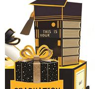 Biglietti Auguri per Laurea 2026,Auguri 3D per Laureati e Diplomandi | Biglietti Di Congratulazioni Per Il Diploma - per Fratelli Amici Compagni di Classe Studenti Eventi Scuole Superiori Università F