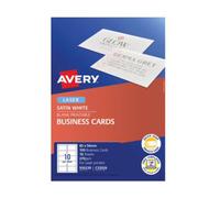 Biglietti da visita Avery Premium con finitura satinata, 270 g/m², aspetto profe