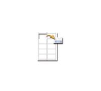 Biglietti da visita Decadry microperforati 85x54 mm. Fogli A4 bianco Conf. 150 b