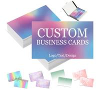 Biglietti da visita personalizzati Biglietti da visita personalizzati con foto per piccole imprese Personalizzati con testo logo 1000 500 200 100 Biglietti da visita impermeabili stampabili su
