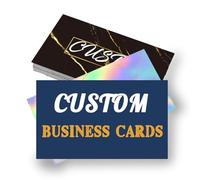 Biglietti da visita personalizzati Biglietto di ringraziamento personalizzato Stampa fronte/retro Biglietto da visita personalizzato con testo logo per piccole imprese (100,200,500 pezzi)