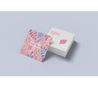 Biglietti da Visita personalizzati colori e design a scelta |5x5cm| Stampa a Colori Fronte e Retro con plastificazione su Cartoncino 300gr con formato digitale disponibile Q1