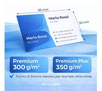 Biglietti da Visita Personalizzati Fronte Retro a Colori HD - Cartoncino Spes...