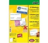 Biglietti da visita SIGEL 225 g/m² satinato bianco brillante NEW