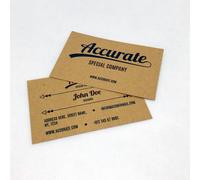 Biglietti da visita su carta Kraft stile Boho Vintage biglietto tag cartellino