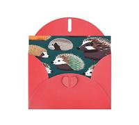 Biglietti d'auguri con stampa di molti ricci con buste, vacanze, compleanni, matrimoni e tutte le occasioni