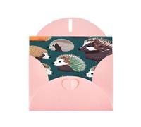 Biglietti d'auguri con stampa di molti ricci con buste, vacanze, compleanni, matrimoni e tutte le occasioni