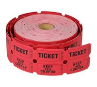 Biglietti Della Lotteria Rotoli Doppi, 1000 Pezzi/sondaggio Biglietti Della Lotteria Del Gioco, Etichette Della Lotteria Per Eventi, Biglietti Della Lotteria Con Tag Per Eventi, Ingresso, Premio Di
