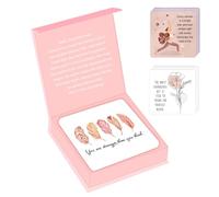 Biglietti di affermazione, biglietti di consapevolezza | Biglietti ispiratrici Belle carte di incoraggiamento - Affermazioni quotidiane uniche, carte spirituali positive per le donne, Fridens