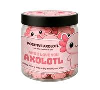 Biglietti di affermazione da donna, Axolotl, per la cura di sé, 60 pezzi, motivazionali, divertenti per donne, ragazze, adulti, sorella, figlia, apprezzamento, Natale, compleanno