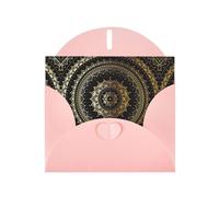 Biglietti di auguri con buste, caleidoscopio, mandala, biglietti di ringraziamento vuoti per tutte le occasioni