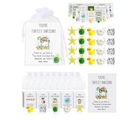 Biglietti di auguri con giochi di parole sugli animali, regalo tascabile di apprezzamento for il personale con biglietti di auguri con giochi di parole sugli animali, for il personale(5 PCS)
