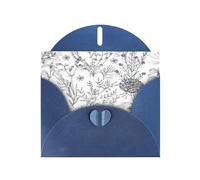 Biglietti di auguri con stampa di erbe e piante erbacee con buste, vacanze, compleanni, matrimoni e tutte le occasioni