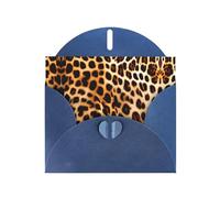 Biglietti di auguri con stampa leopardata animalier - Biglietti di ringraziamento per feste di invito per feste