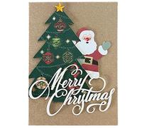 Biglietti di auguri di Natale, biglietti di auguri di Natale con buste, diversi design, biglietti di Natale con buste per bambini, parenti, amici