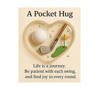 Biglietti Di Auguri - Mini Design Acrilico Portatile A Forma Di Cuore A Tema Sportivo, Set Di Note Con Messaggi, Compatta, Collezione Di Carte Motivazionali | Per Viaggio D'Affari Casa All'Aperto