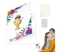 Biglietti di auguri per battesimo, biglietti di carta pop up per festa del sacro, regalo per festa del nascituro, cresima, per padrini, amici, ragazze, famiglia, neo genitori