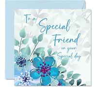 Biglietti di auguri speciali amici - Special Friend - Biglietto di auguri di compleanno amici di Bestie regalo di compleanno amici carini amici 145mm regalo migliori amici