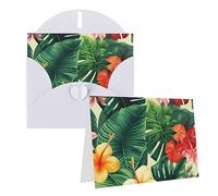 Biglietti di compleanno con buste, biglietti di nozze, biglietti di condoglianze, biglietti di ringraziamento con scritta "Thinking of You", biglietti di ringraziamento vuoti all'interno tropicalesy