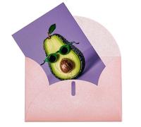 Biglietti di compleanno con buste Thinking of You Biglietti di frutta verde Biglietti di auguri vuoti Biglietti di ringraziamento Biglietti di incoraggiamento per matrimoni Biglietti per appunti con