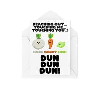 Biglietti di compleanno divertenti - Carota in camoscio lime - Funny Sweet Caroline Card - Biglietto di compleanno - Biglietto di scherzo - CBH1710