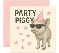 Biglietti di compleanno divertenti per uomini e donne con gatto impazzito, design divertente per proprietari di animali domestici, per marito, moglie, mamma, papà, fidanzata, fidanzato, quadrato