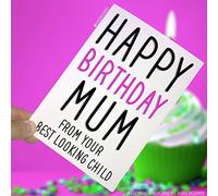 Biglietti di compleanno, Happy Birthday MUM from your favourite child, MUM, carte, biglietti divertenti per mamma, biglietti di auguri, novità, scherzo PC26