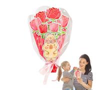 Biglietti Di Fiori Per La Festa Della Mamma | Kit Di Creazione Di Carte Floreali Per La Festa Della Mamma - Materiali Artistici Per Il Collegamento Tra Genitori E Figli Per Mamma Nonna Moglie Zia