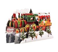 Biglietti di Natale 3D Treno Biglietti di auguri squisiti I migliori auguri e amore Decorazioni natalizie per il nuovo anno di Natale pop-up 3D Cartoline di