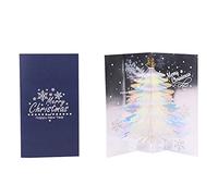 Biglietti di Natale fatti a mano per biglietto di auguri con buste albero invito regali per Capodanno Ringraziamento biglietto di auguri con buste