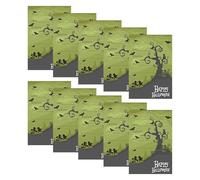 Biglietti d'invito a una festa di Halloween,Inviti di Halloween | Modello di pipistrello e biglietti horror, biglietto di auguri unico con motivo ragnatela e teschio spaventoso, per feste