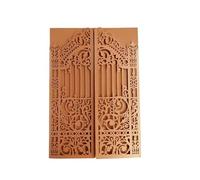 Biglietti D'invito Biglietti d'invito for matrimonio con taglio al laser cancello in oro metallizzato, 50 set di inviti for feste celebrità stampa personalizzata per Matrimonio(Bronzed,Laser cut card)