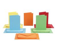 Kaarten & Enveloppen, kaartformaat 10,5x15 cm, envelopgrootte 11,5x16,5 cm, asst