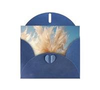 Biglietti e buste vuote con stampa di note musicali con uccellini volanti, 12,7 x 15,2 cm, per inviti di matrimonio, compleanno e tutte le occasioni