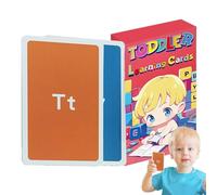 Biglietti educativi per bambini, 58 pezzi, giocattolo da viaggio interattivo, carte numeriche per bambini, per l'asilo e la promozione precoce a casa