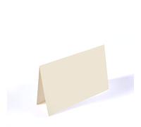 Biglietti Florence per Progetti Creativi Avorio - Robusti 200 gsm - Piegati 10,5 x 15,7 cm - Papercraft - Ideali per Auguri, Inviti - Scatola di Stoccaggio Inclusa