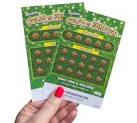 Biglietti Gratta e Vinci Annuncio Gravidanza Nonna - 2 Cartoline “Diventerai Nonna” - Idea Originale per Comunicare la Gravidanza