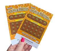 Biglietti Gratta e Vinci Annuncio Gravidanza Nonni - 2 Cartoline Sorpresa “Diventerete Nonni” - Idea Originale per Comunicare la Notizia ai Futuri Nonni