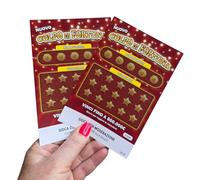 Biglietti Gratta e Vinci Annuncio Gravidanza Nonno - 2 Cartoline “Diventerai Nonno” - Sorpresa Originale per Futuro Nonno