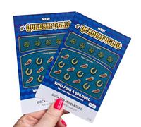 Biglietti Gratta e Vinci “Vuoi Essere Il Mio Padrino?” - 2 Cartoline Sorpresa Originale - Idea Speciale per Proposta Padrino Battesimo