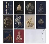 Biglietti natalizi con buste e inserti, set di 10 biglietti natalizi esclusivi di Art Nuvo