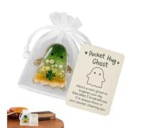 Biglietti tascabili per bambini, biglietti di incoraggiamento di Halloween, figure motivazionali portatili per studio, viaggi, vacanze, bambini, adulti, colleghi, famiglia
