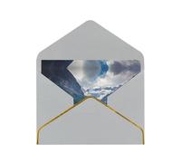 Biglietti vuoti con buste, divertenti animali e lupo, con buste, da inviare ad un caro amico