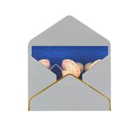 Biglietti vuoti con meduse 3D con buste, biglietti di auguri singoli con buste, inviare ad un caro amico