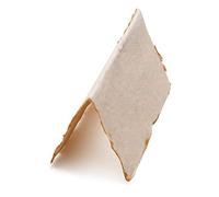 Biglietti vuoti vintage, 5 x 9 cm, confezione da 50 biglietti stile tenda per annunci, inviti, segnaposto, artigianato, carta riciclata spessa 150 g/m²